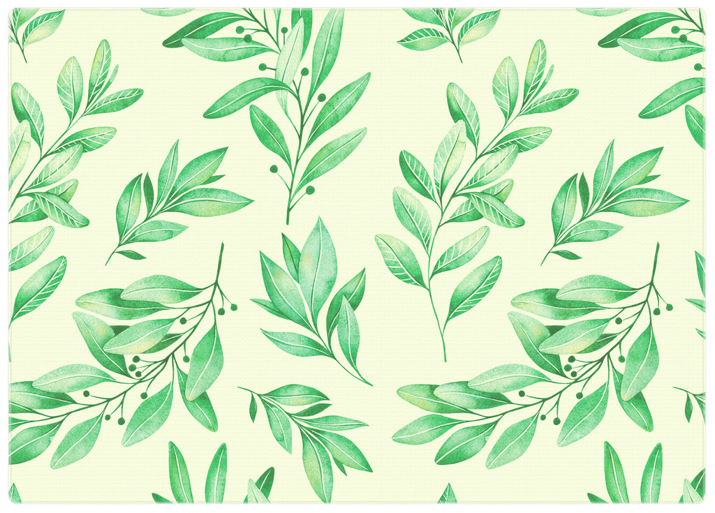 Green Foliage Play Mat